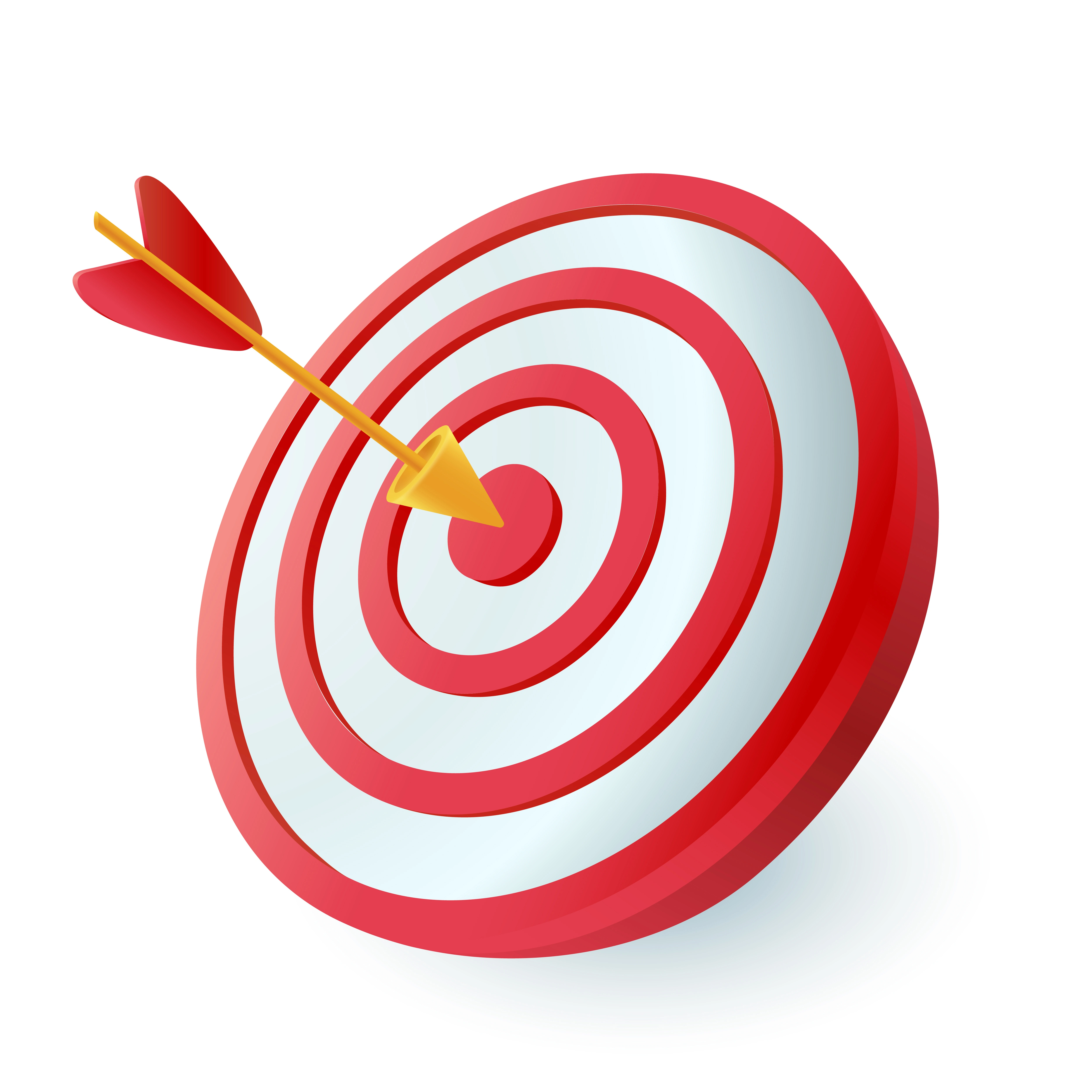 Target 3D icon representing trading accuracy and win rate measurement